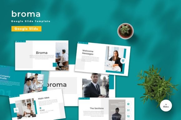 Broma Google Slide Template for Business
