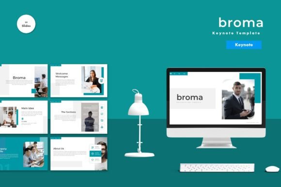 Broma - Keynote Template for Professional Presentations