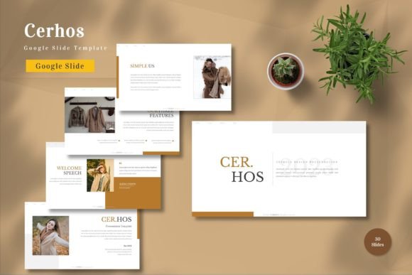 Cerhos - Google Slide Template: A Practical Tool for Every Presenter