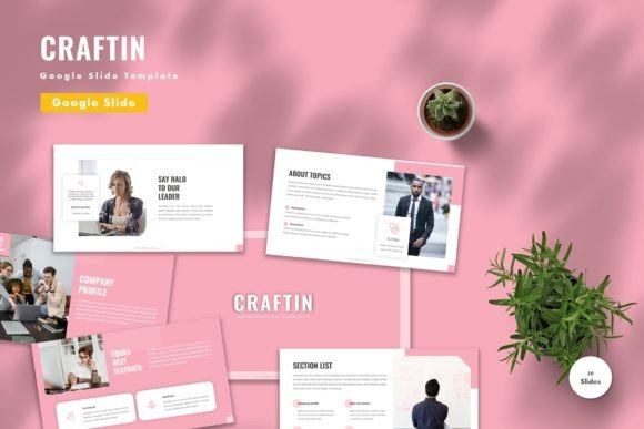 Craftin - Google Slide Template
