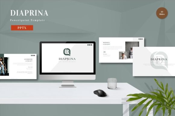 Diaprina - Powerpoint Template: A Strategic Asset for Professional Presentations