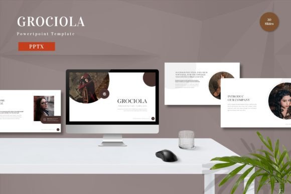 Grociola - Powerpoint Template for Professionals