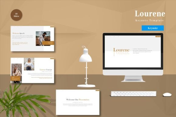 Lourene - Keynote Template: Elevating Your Presentation Workflow