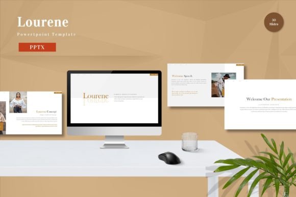 Lourene - Powerpoint Template for Professionals