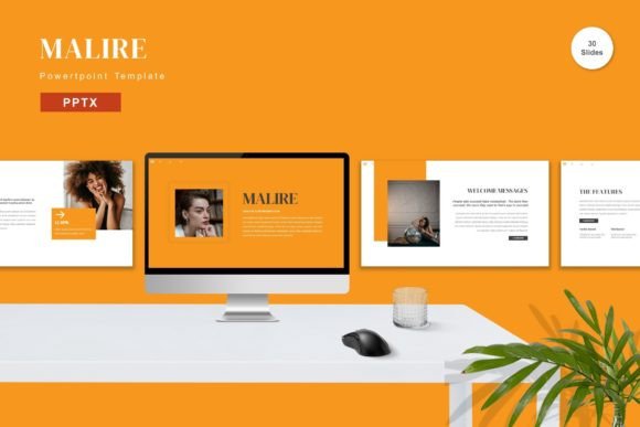 Mastering Professional Presentations with the Malire PowerPoint Template