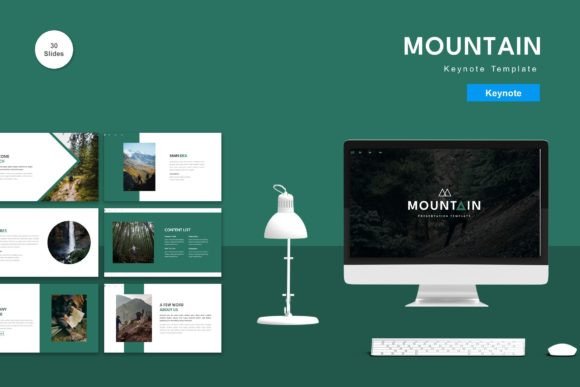 Montain - Keynote Template: Elevate Your Visual Story