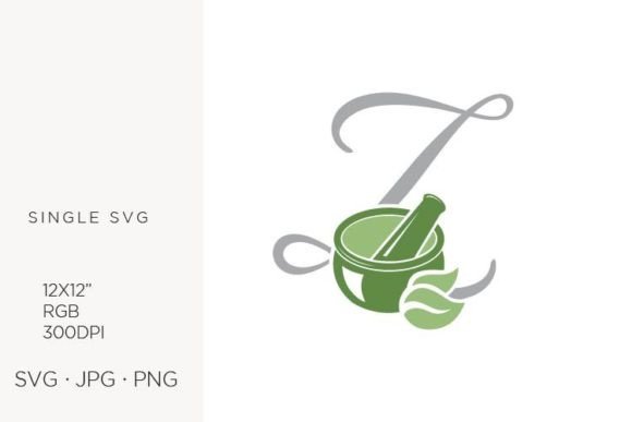 Mortar and Pestle, Spice & Letter Z Logo Design
