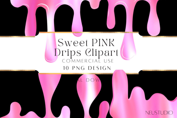 PINK Drips PNG Clipart: A Practical Guide for Design Workflows