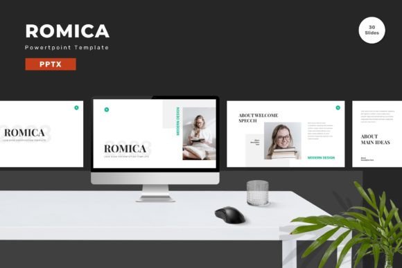 Romica - Powerpoint Template: A Versatile Solution for Modern Presentations