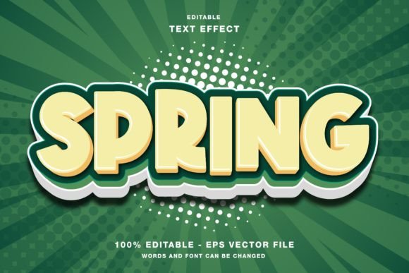 Spring 3D: A Versatile Text Effect for Professional Design Workflows