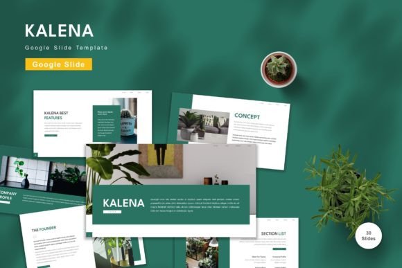 Transform Your Presentations with Kalena - Google Slide Template
